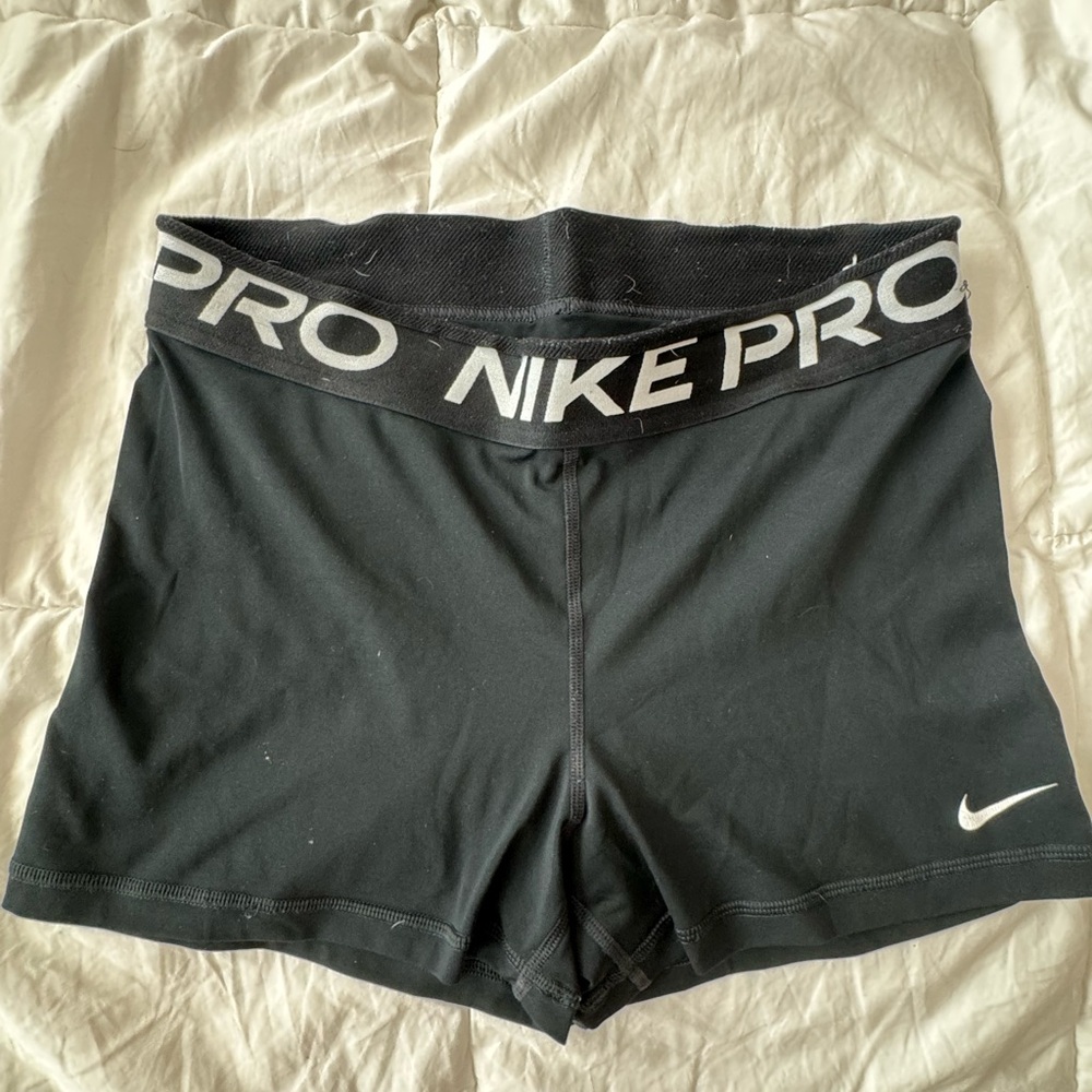Nike Pro Women's Athletic Black Shorts